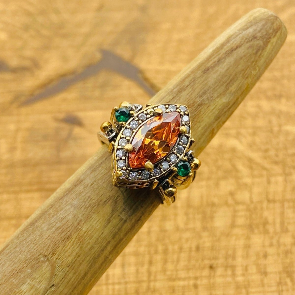 Reversible Multi - Stone Ring