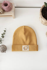 Ribbed Beanie Set - Mustard & Green 2 - Pack - TryAladdin