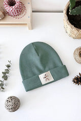 Ribbed Beanie Set - Mustard & Green 2 - Pack - TryAladdin