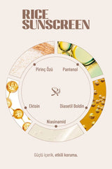 Rice Extract Sunscreen - Hydrating & Brightening UVA/UVB Protection - TryAladdin