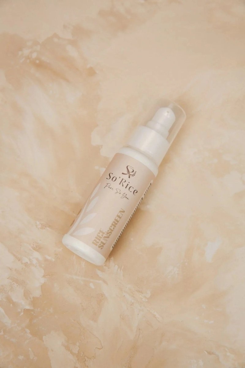 Rice Extract Sunscreen - Hydrating & Brightening UVA/UVB Protection - TryAladdin