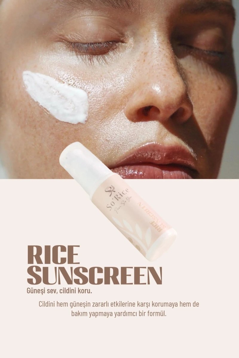 Rice Extract Sunscreen - Hydrating & Brightening UVA/UVB Protection - TryAladdin