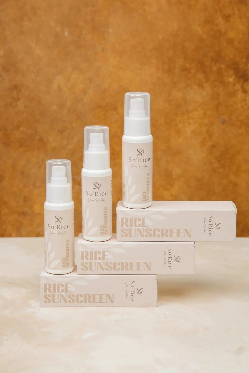 Rice Extract Sunscreen - Hydrating & Brightening UVA/UVB Protection - TryAladdin