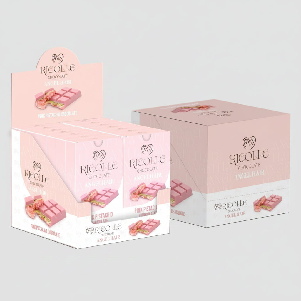 Ricolle Angel Hair Pink Pistachio Chocolate - TryAladdin