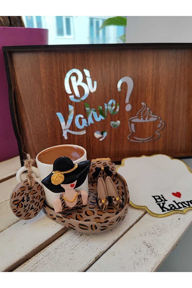 Rivelcandle Designer Leopard Print Female Figure Single Serve Cup Set - TryAladdin