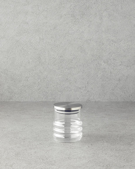 Professional-Grade Borosilicate Glass Jar - Transparent Multi-Purpose Storage