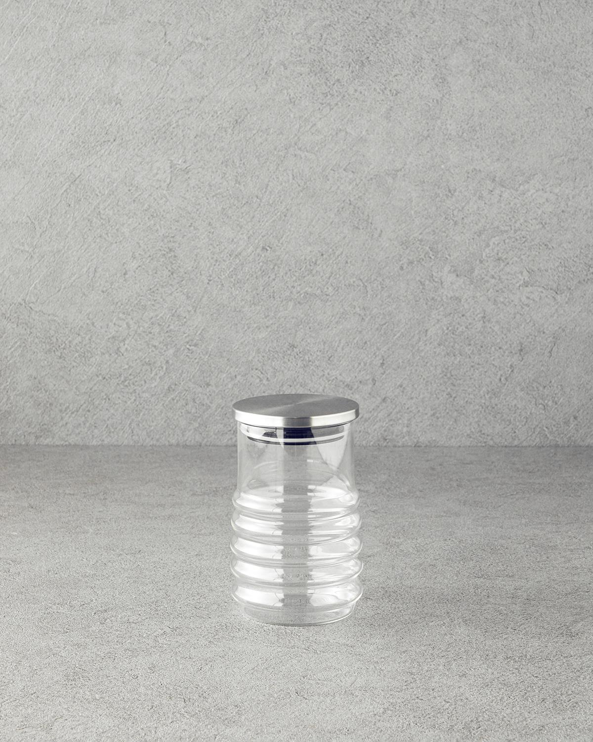 Professional Grade Borosilicate Glass Jar   Transparent Multi Purpose Storage