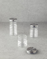 Professional Grade Borosilicate Glass Jar   Transparent Multi Purpose Storage