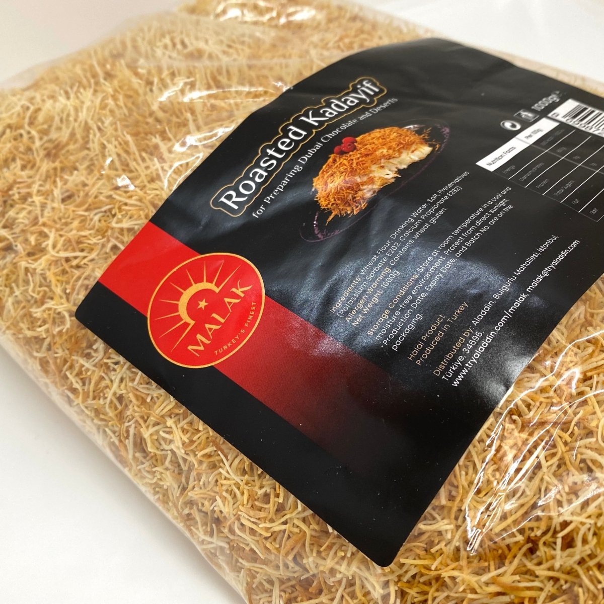 ドバイチョコレートとデザート用ローストカダイフ 1kg - TryAladdin