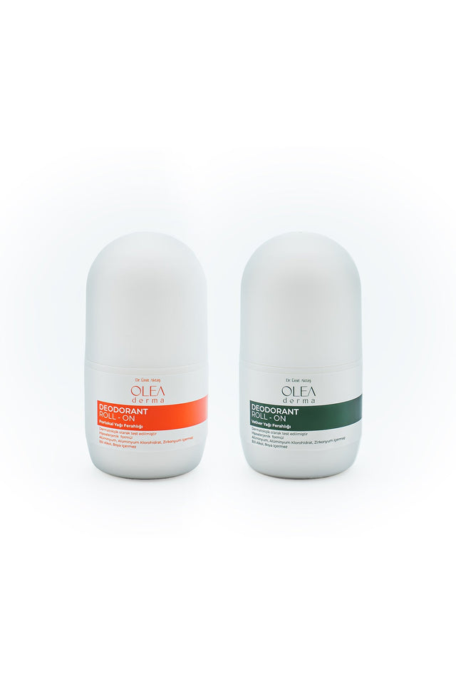 Natural Roll-On Deodorant Set - Gentle All-Day Freshness for Couples