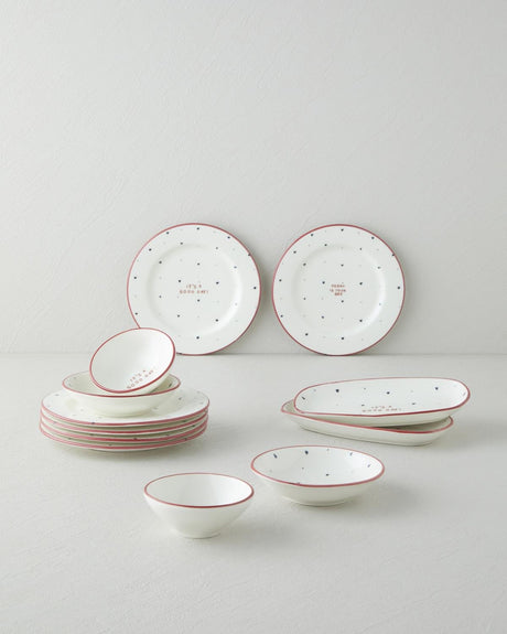 Premium-Porcelain-Breakfast-Dinnerware-Set-12-Piece-Red-Black-6-Person