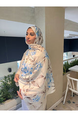 Romantic Series Retro Floral Soft Cotton Shawl - TryAladdin