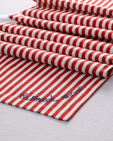 Rosane White Red Patterned Runner Rug - Hallway, Kitchen, Entryway - TryAladdin