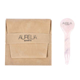Rose Quartz Spoon Gua Sha Facial Massage Tool - TryAladdin