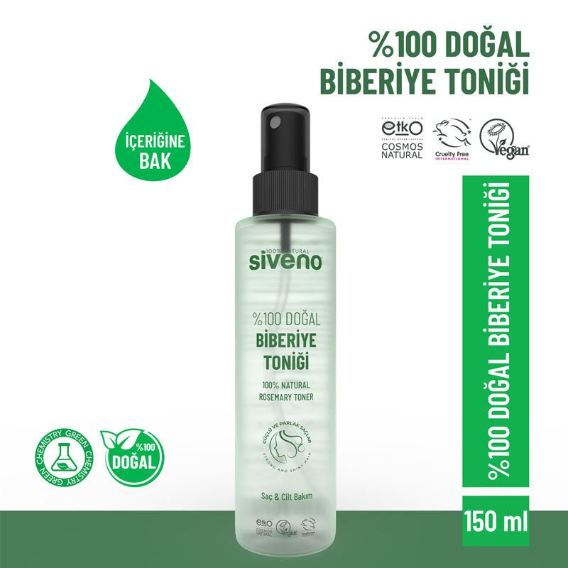 Rosemary Hair & Skin Tonic - Nourishing, Growth - Boosting & Cleansing - TryAladdin