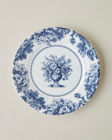 Premium Porcelain Dinnerware Set   24 Piece   6 Person   Navy Blue