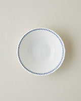 Premium Porcelain Dinnerware Set   24 Piece   6 Person   Navy Blue