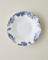 Premium Porcelain Dinnerware Set   24 Piece   6 Person   Navy Blue