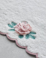 Premium Embossed Cotton Face Towel 50x80cm Ecru