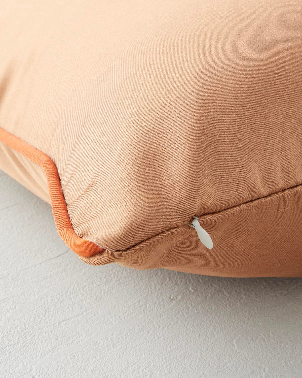Premium Decorative Cushion Cover 45x45cm Coffee Brown