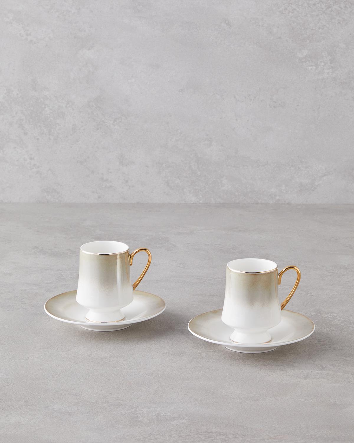 Professional Grade New Bone China Coffee Cup Set   90ml Mink