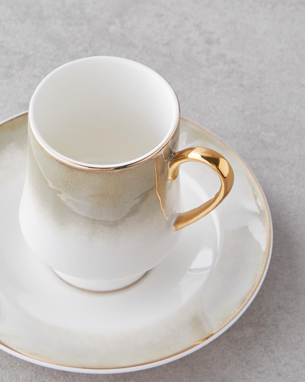Professional Grade New Bone China Coffee Cup Set   90ml Mink
