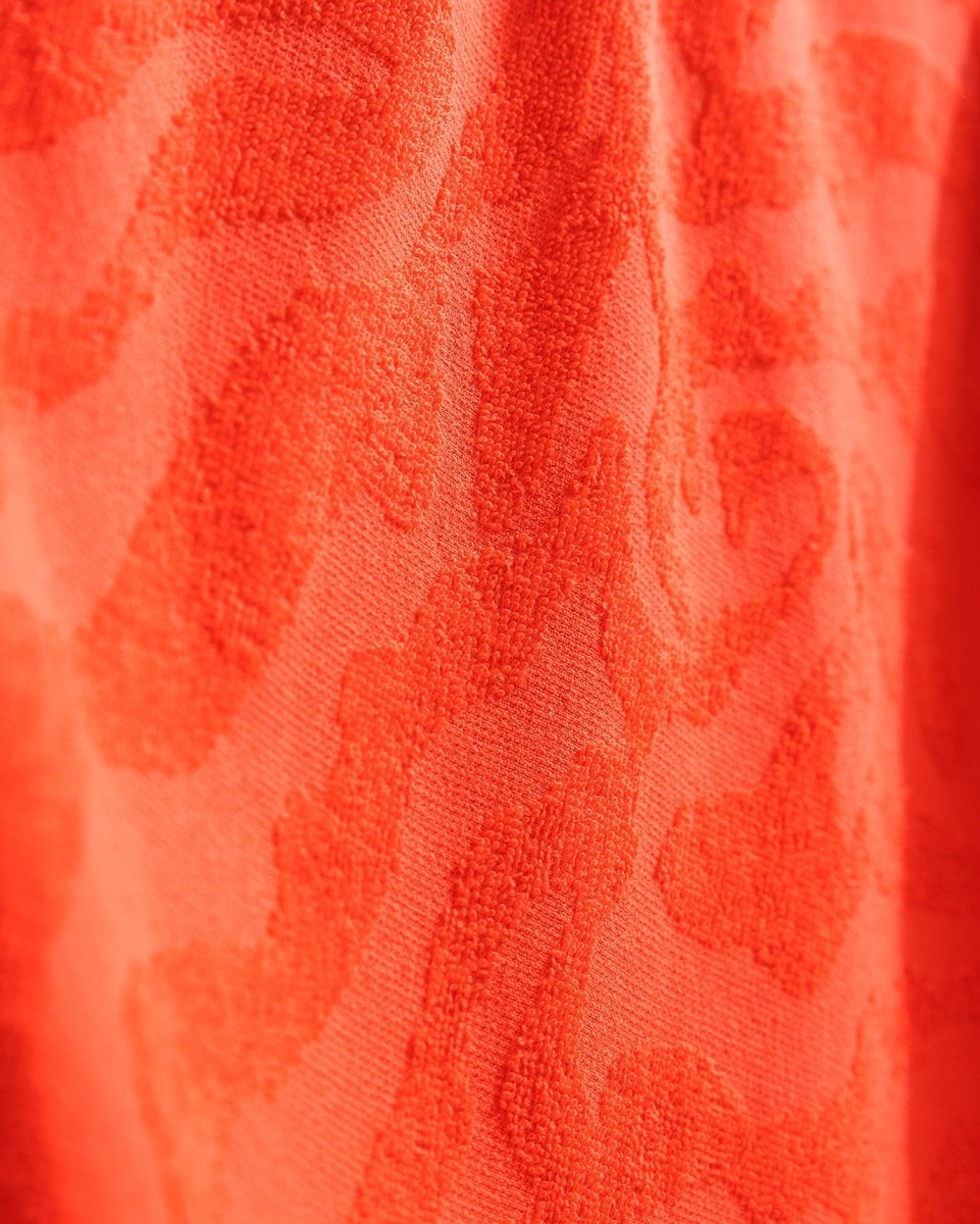 Saber Orange 100% Cotton Beach Towel - Soft & Absorbent - TryAladdin