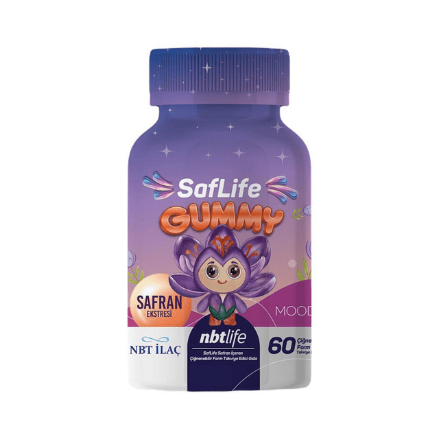 Saffron, Glycine & Vitamin B6 - Daily Support Chewable Gummies - TryAladdin