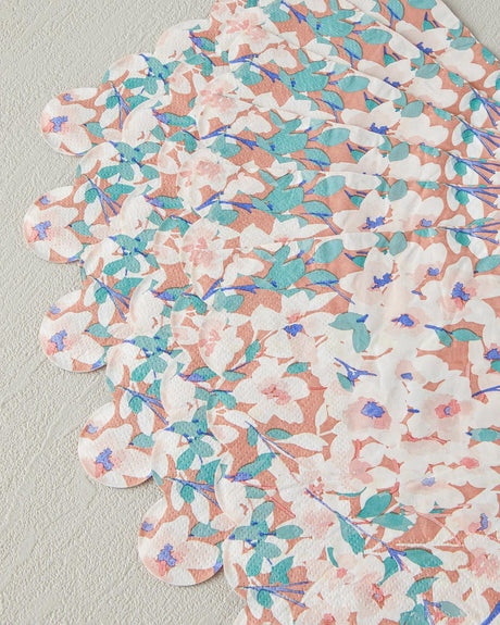 Professional Grade Green Sakura Dream Paper Napkins   20 Count