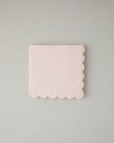Premium Quality Pink Sakura Paper Napkins   20 Count