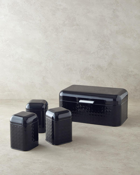 Premium-Black-Metal-Storage-Canister-Set-1-3L-9L-4-Piece