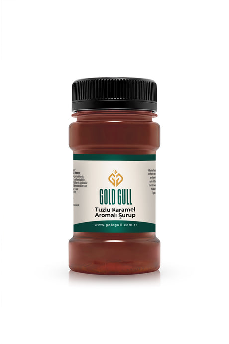 Gold Gull Professional Salted Caramel Flavoring Syrup - 80ml