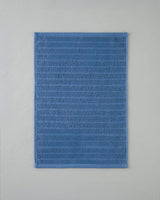 Professional-Grade Sandy Stripe Cotton Hand Towel - Navy Blue