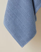 Professional Absorbent Sandy Stripe Cotton Face Towel Navy