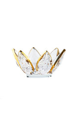 Saray Ottoman Luxury Hand - Decorated Glass Tea Set - Water Lily & Gold Gilded - TryAladdin