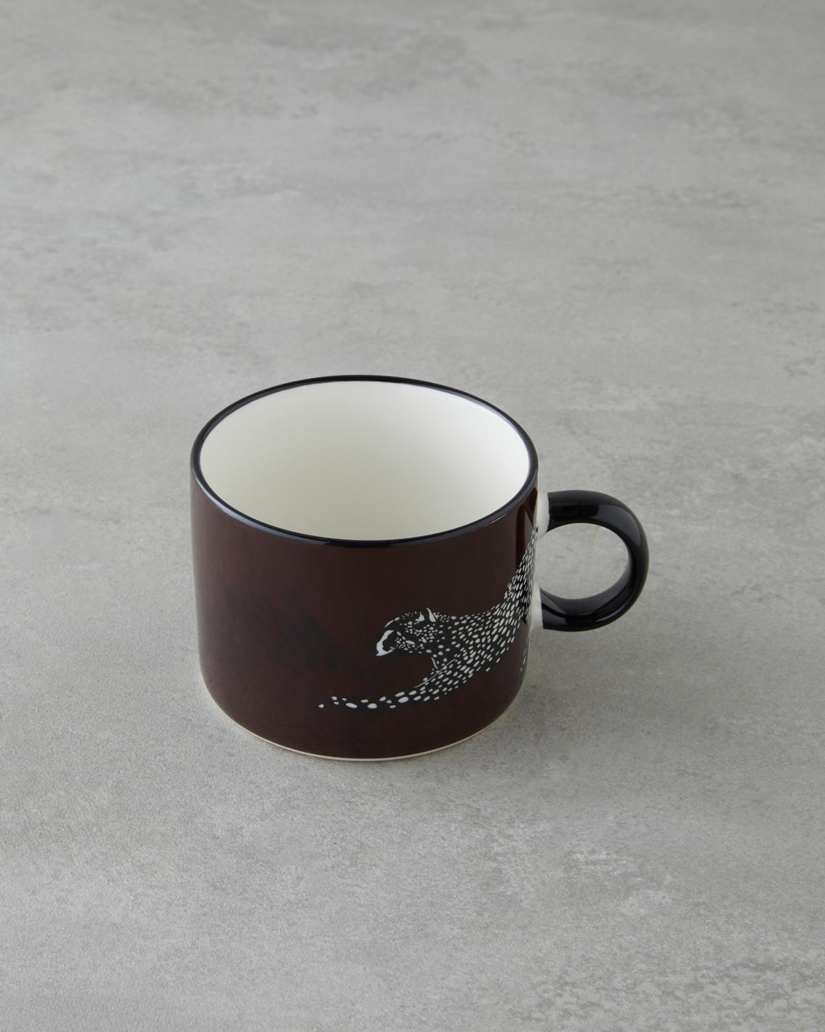 Premium Commercial New Bone China Mug Savanna Brown