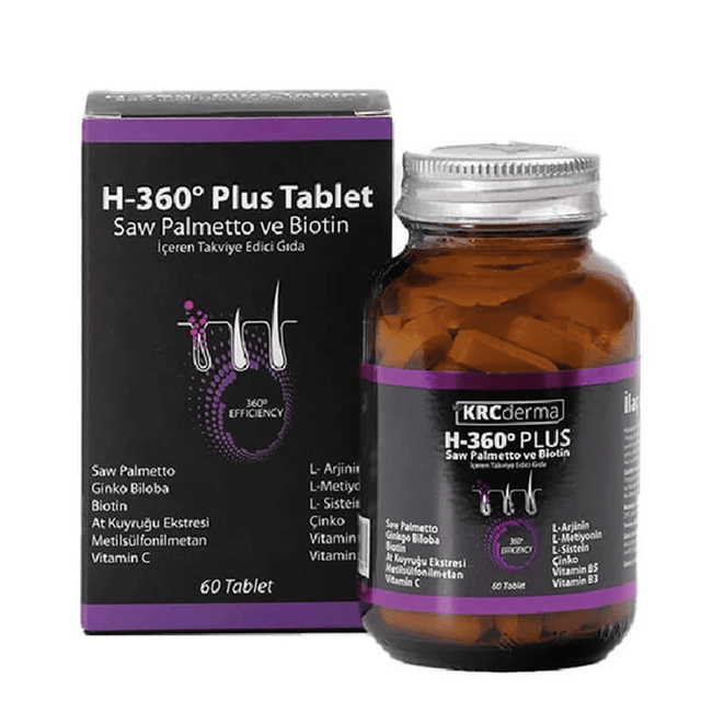 Saw Palmetto & Biotin - Comprehensive Hair & Scalp Support Tablets - TryAladdin