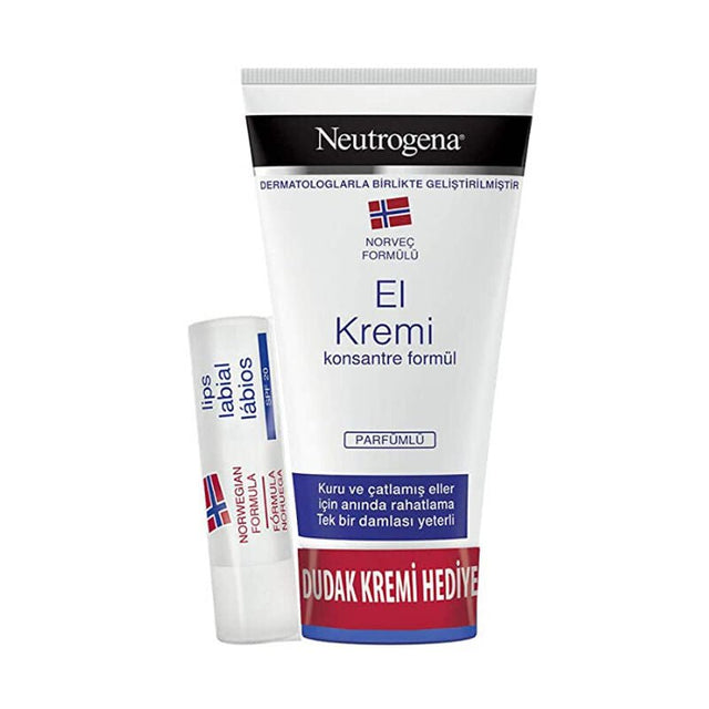 Scented Hand Cream 75ml with Bonus Hydrating Lip Balm 4.8g - TryAladdin