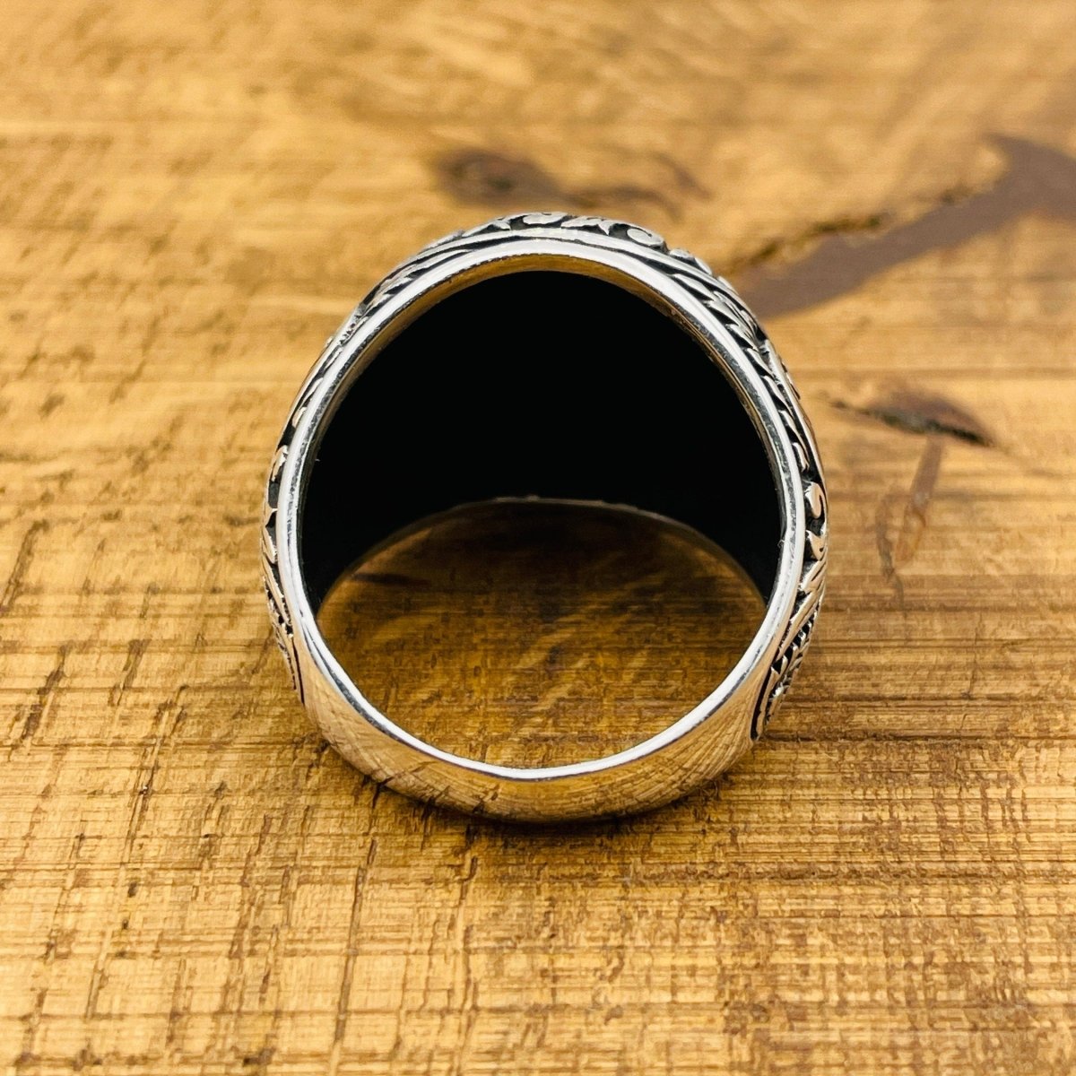 Seal Of Solomon Silver Men's Ring