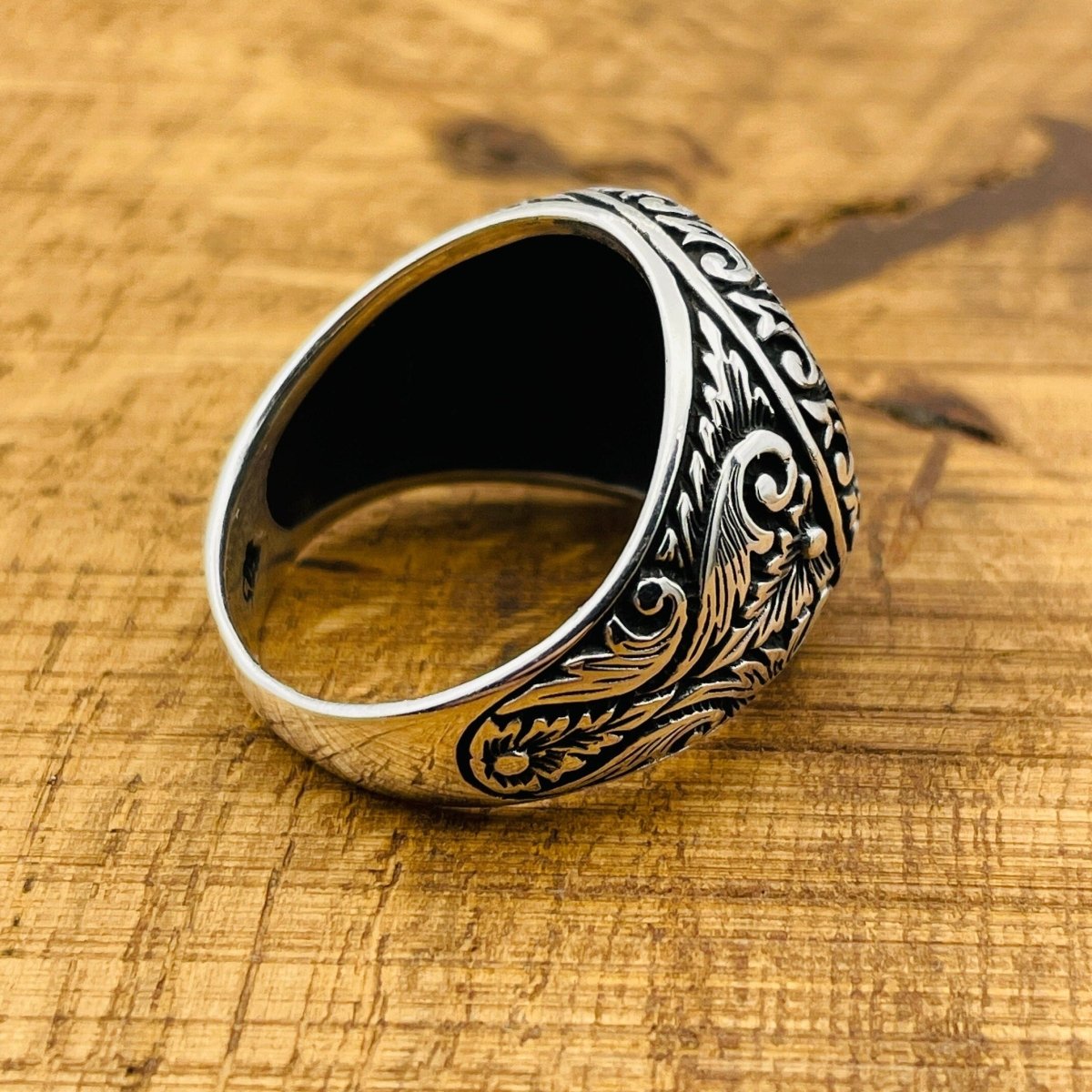 Seal Of Solomon Silver Men's Ring