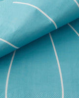 Professional Seashell Pattern Blue Paper Napkins