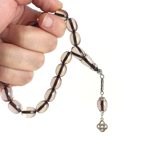 Selderesi | 17 Beads Efe Size (Small Size) Mascot Fire Amber Tasbih Selderesi Prayer Beads