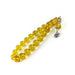 Selderesi | 17 Beads Efe Size (Small Size) Mascot Fire Amber Tasbih with Golden beads