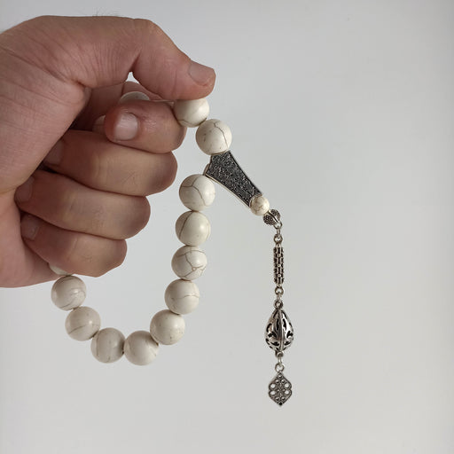 Selderesi | 17 Beads Efe Size (Small Size) Mascot Natural Ceyt Stone Tasbih Selderesi Prayer Beads