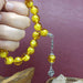 Selderesi | 17 Beads Efe Size (Small Size) Pearl Grained Beirut Amber Tasbih Selderesi Prayer Beads
