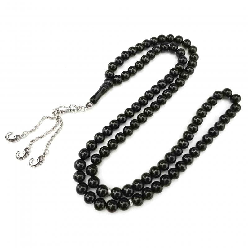 Selderesi | 99 Beads Natural Oltu Stone Tasbih