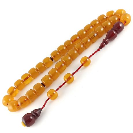 Selderesi | Big Capsule Size Amber Tasbih