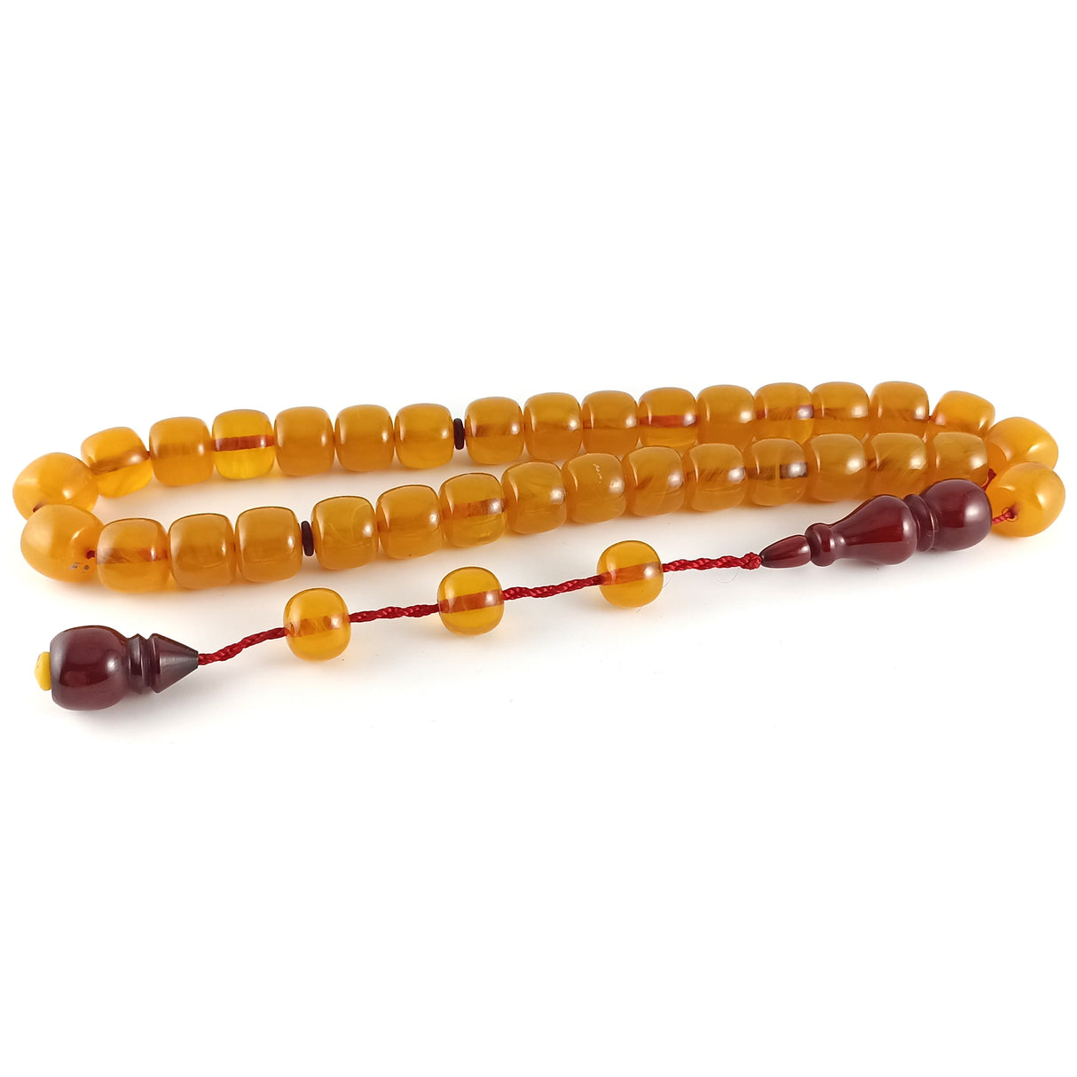 Selderesi | Big Capsule Size Amber Tasbih