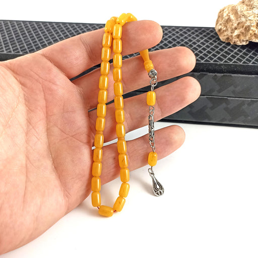 Selderesi | Bureaucrat Size Amber Tasbih Selderesi Prayer Beads