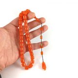 Selderesi | Capsul Cut Amber Tasbih